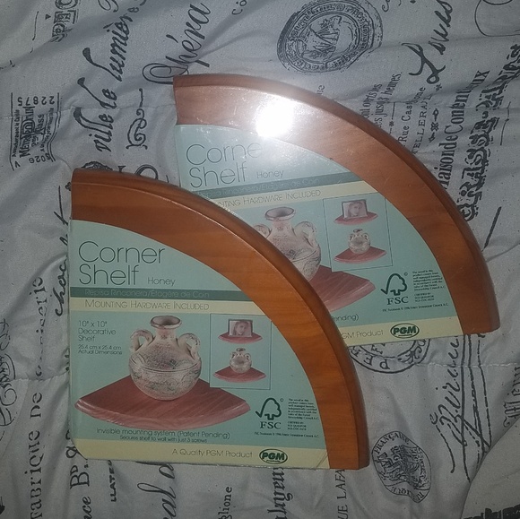PGM Products Other - NWT Set of Two PGM Corner Shelves